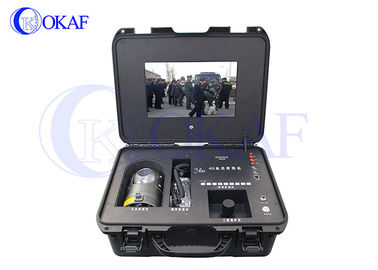 Портативная камера 4Г ПТЗ, терминал командно-административной системы удаленного беспроводного чемодана камеры слежения аварийный