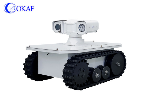 Умный патрульный робот безопасности наблюдения DIY обучающий робот ползучий танковый шасси