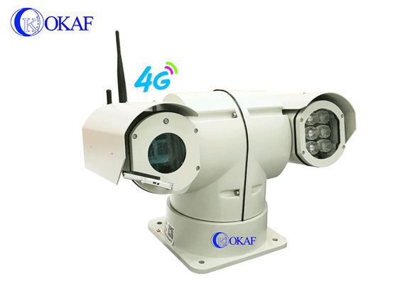 OKAF 4G Противоударная крыша транспортного средства PTZ IP камера RS485 управление